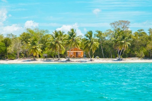 Jamaican beachfront house