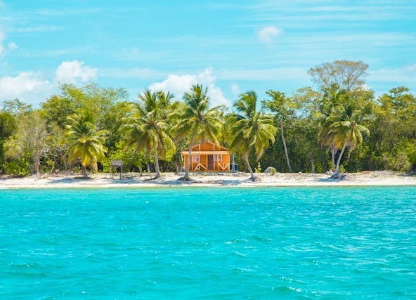 Jamaican beachfront house